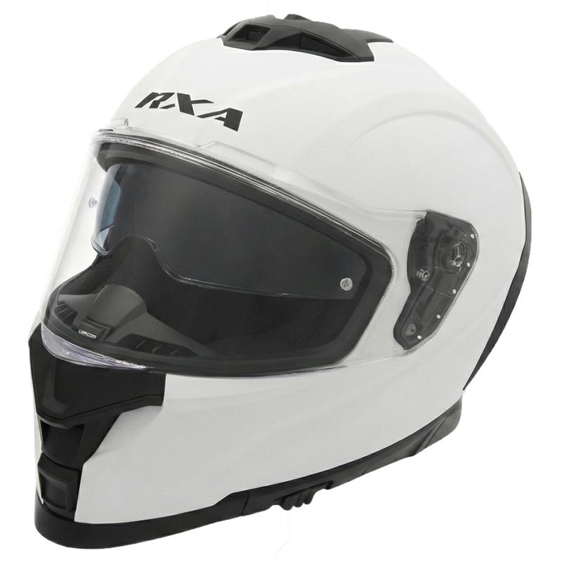 Casque RXA FAST 90 RICHA blanc/noir - MOTO-AXXE.FR, Casque intégral