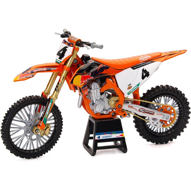 Réplique Moto KTM 450 SX-F Red Bull C. SEXTON - Echelle 1/12°