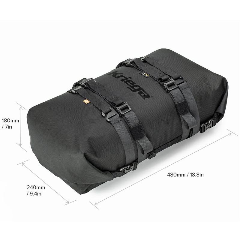 KRIEGA Sac de selle Rollpack-20 Coyote 2
