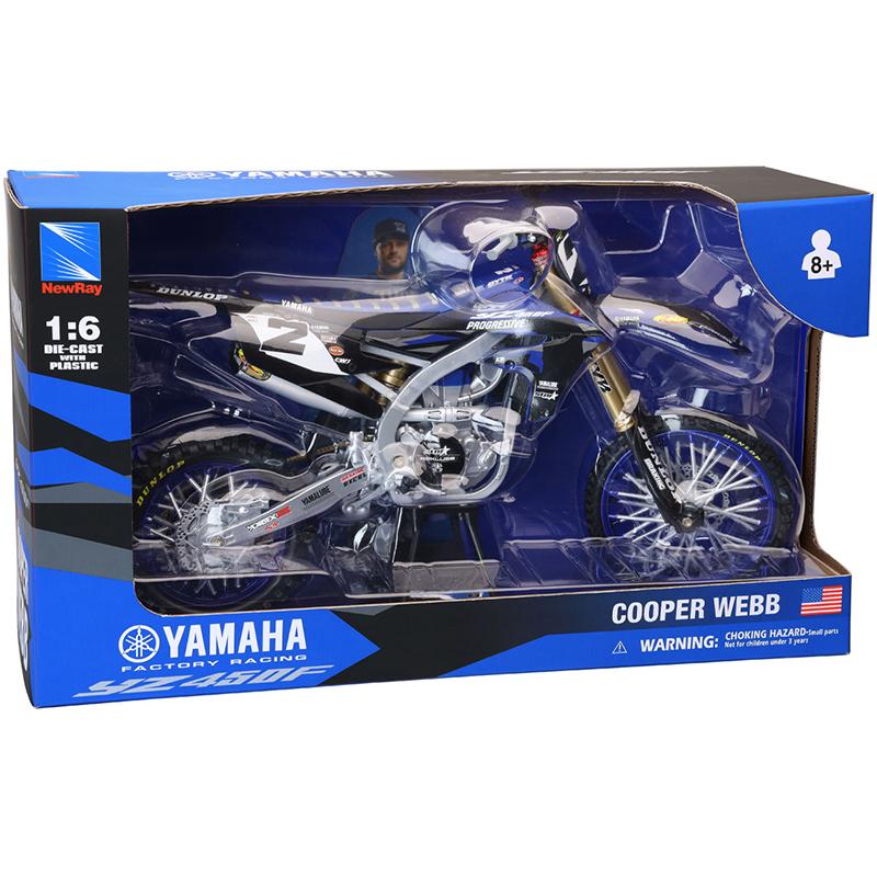 NEWRAY Réplique 1/6&deg; YAMAHA 450 YZF C. WEBB 2