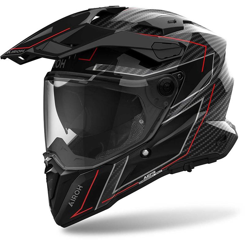 AIROH Casque crossover COMMANDER 2 CARBON