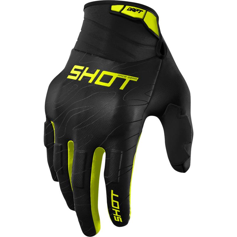 SHOT Gants cross DRIFT ONYX