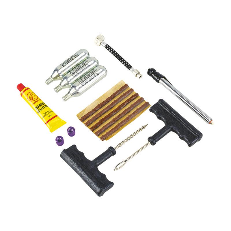 Kit De Réparation Tubeless YIZWINS – 15 Bandes De Bacon, Outil D’insertion Acier, Pour VTT Et Route