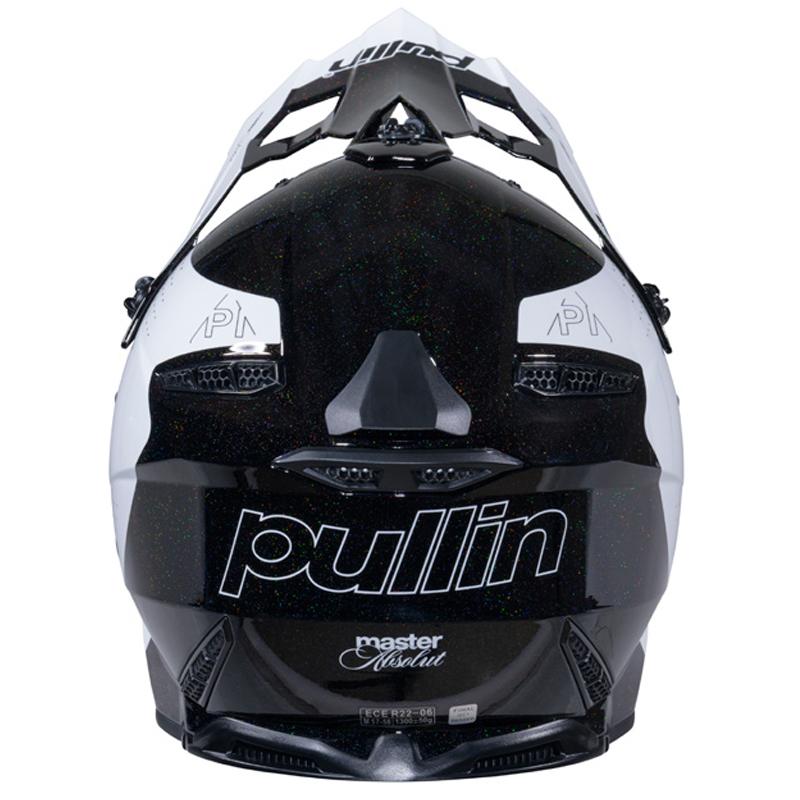 PULL-IN Casque cross GRAPHIC ABSOLUT BLACK HOLOGRAPHIC 2