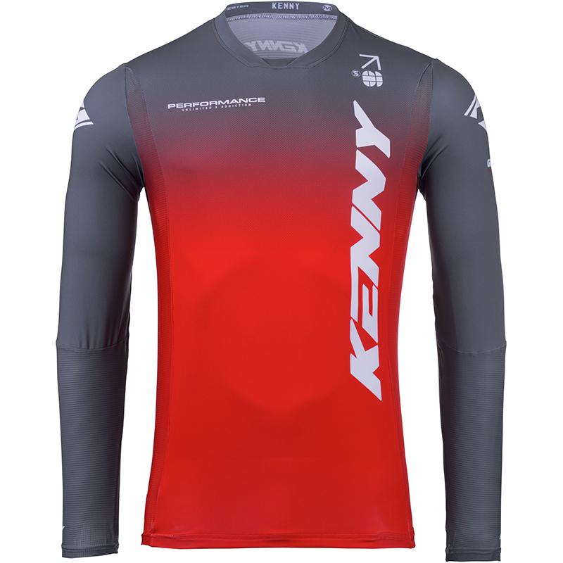 KENNY Maillot cross PERFORMANCE GRADIENT RED