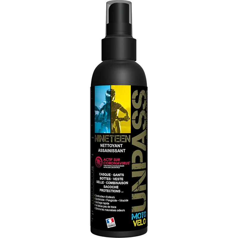 UNPASS NINETEEN ASSAINISSANT CASQUES   GANTS   BOTTES 200ML