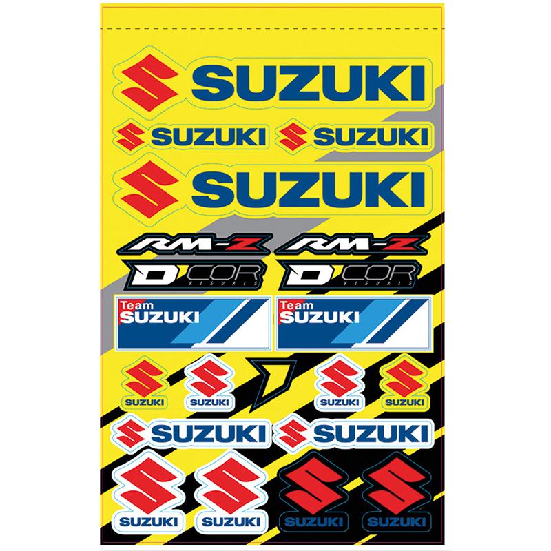 DCOR Autocollant planche Suzuki Cor2