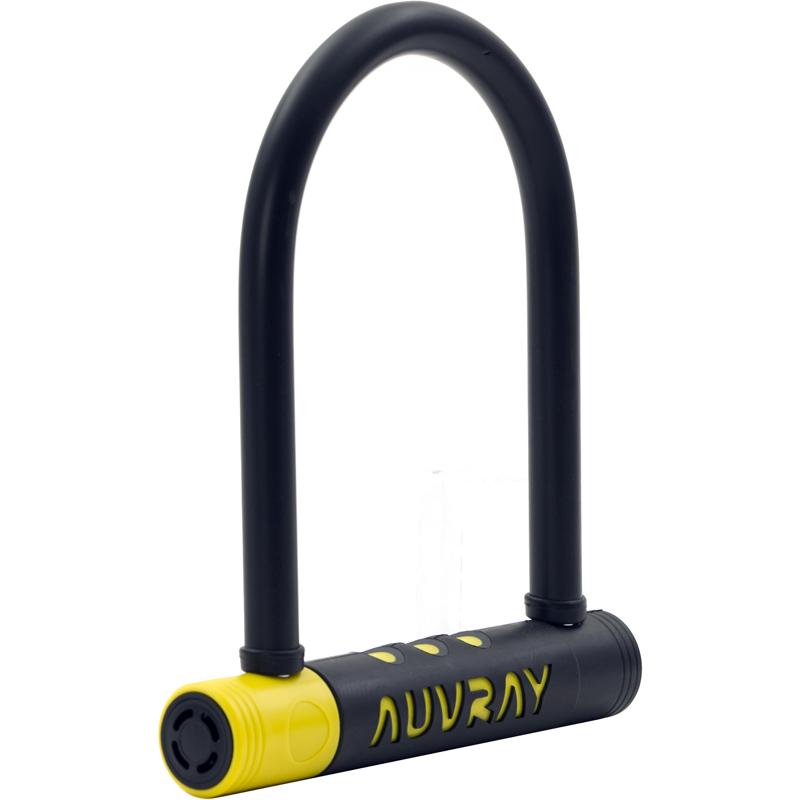 Antivol U Auvray BIKE + Câble – Niveau 6, Clé, 13mm/100cm, Neuf