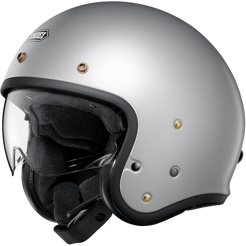 SHOEI Casque J-O2 MAT LIGHT SILVER