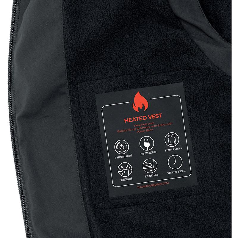 TUCANOURBANO Gilet chauffant TOPWARM LADY 2
