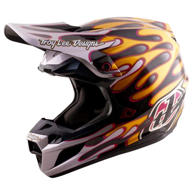 TROYLEEDESIGNS Casque Cross Se5 Carbon Overspray