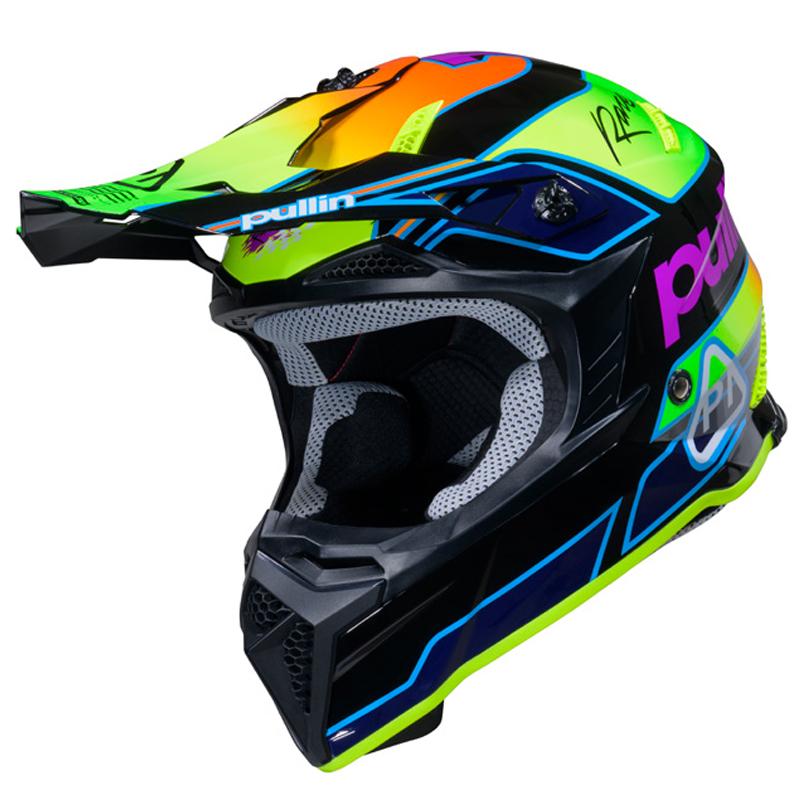 PULL-IN Casque cross GRAPHIC + KID TEAM NEON