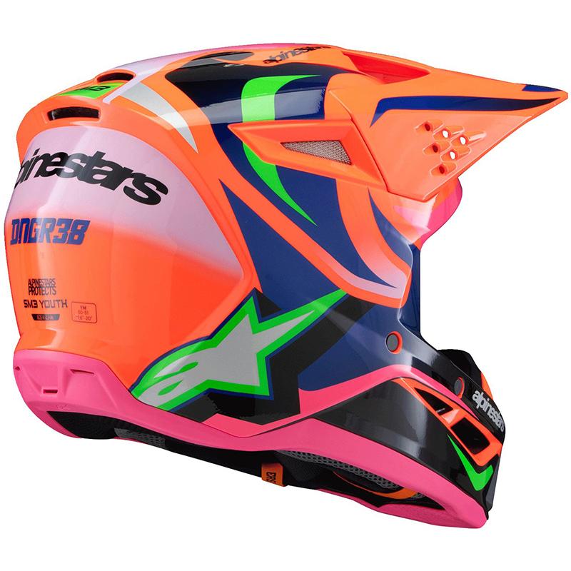 ALPINESTARS Casque cross SUPERTECH M3 DEEGAN KID 2