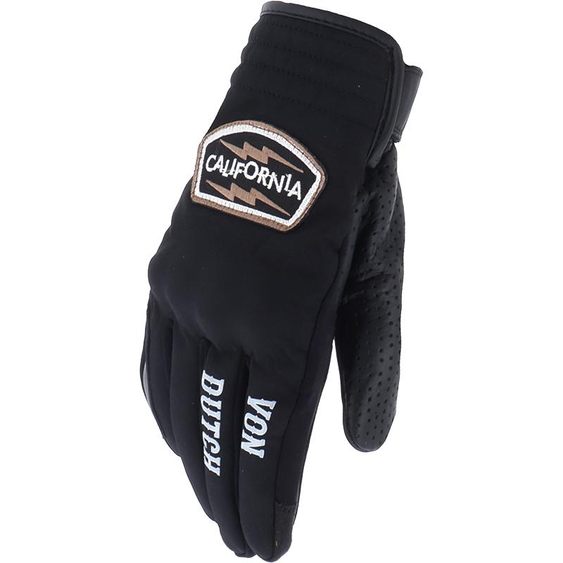 HELSTONS Gants VON DUTCH - CALI AIR Tissu-Cuir