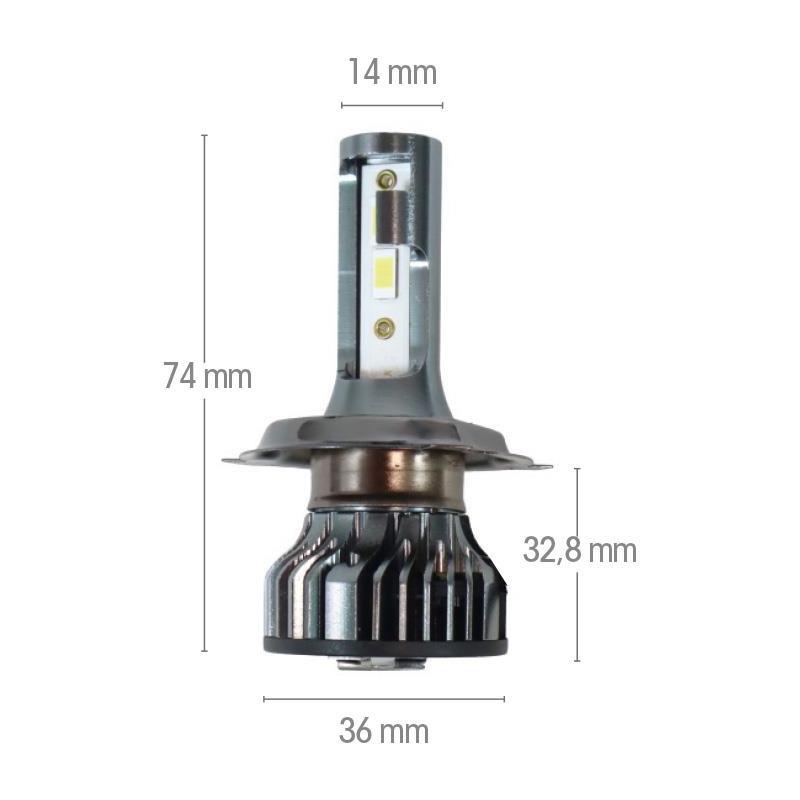 CHAFT Ampoule LED H4 AVEC BALLAST EXTERNE 2