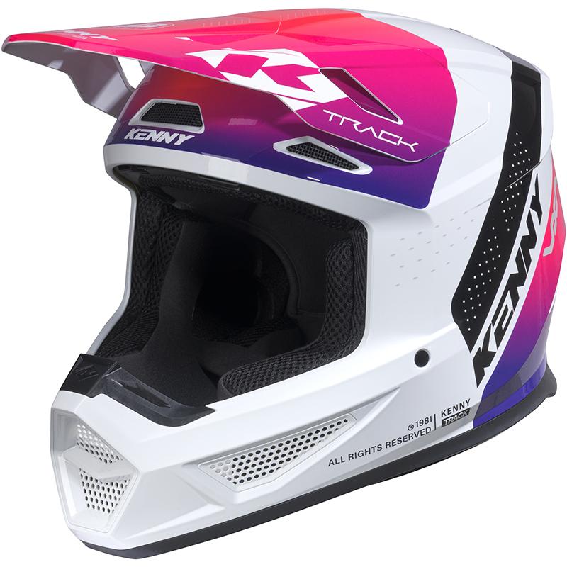 Casque Cross Track Graphic Blast