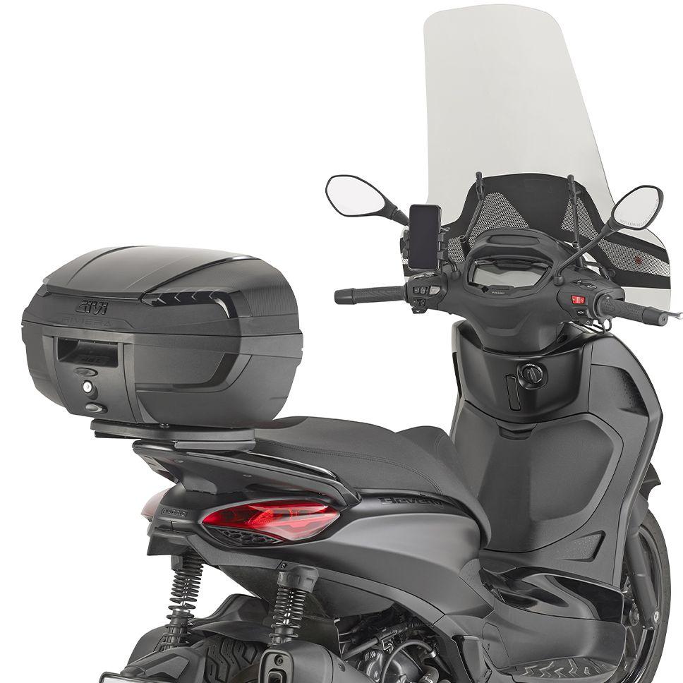 GIVI Top case E46 série limitée full noir TECH RIVIERA 2