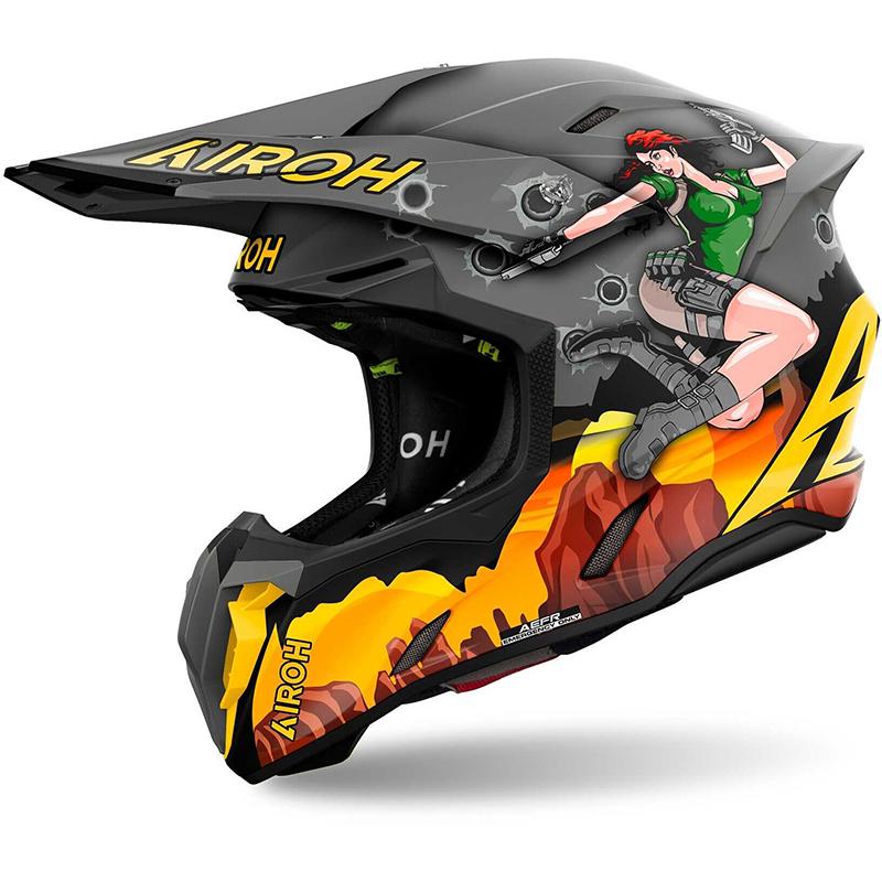 AIROH Casque cross TWIST 3 ADVENTURE