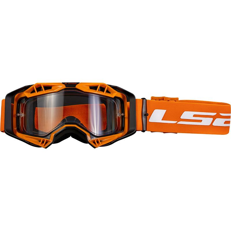 LS2 LS2 Aura Enduro Series Lunettes de motocross — orange