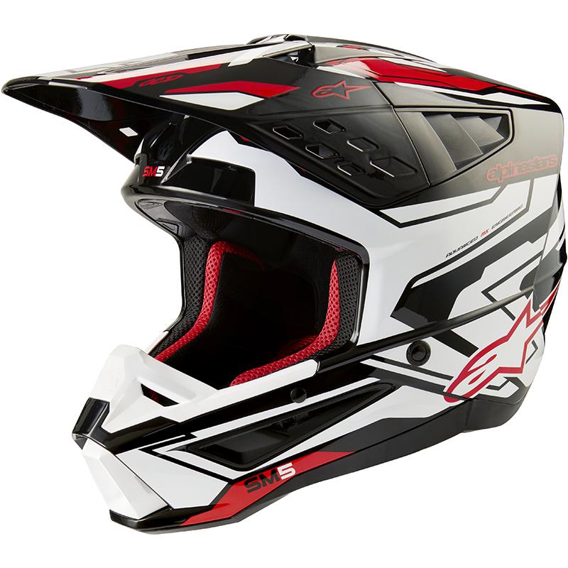 ALPINESTARS Casque cross S-M5 2 ACTION