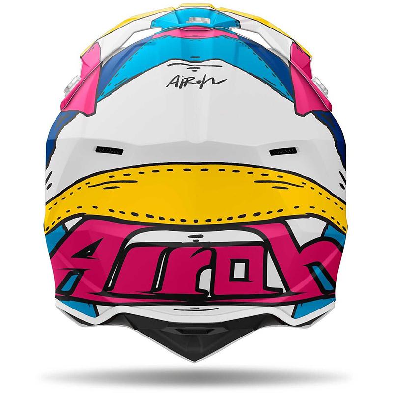AIROH Casque cross WRAAAP MUSIC 2