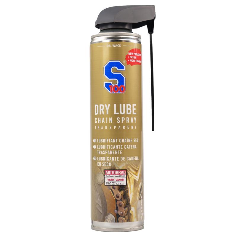 MORACO Lubrifiant chaîne sec - S100 DRY LUBE CHAIN SPRAY 400 ml