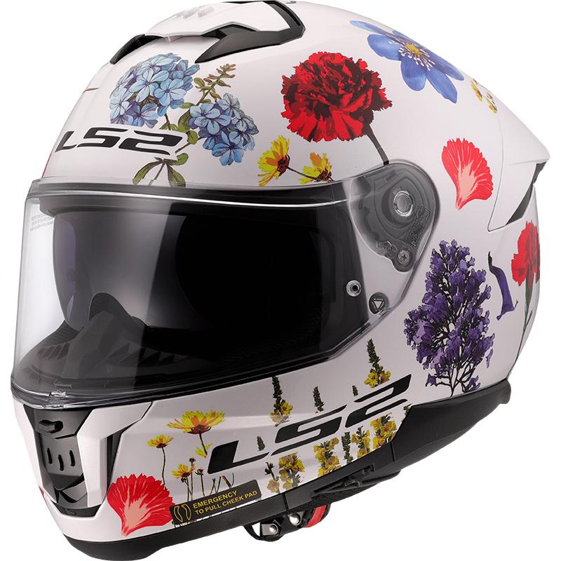 LS2 Casque FF808 STREAM II FLOWERS