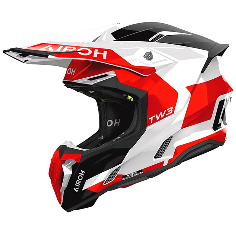AIROH Casque cross TWIST 3 FANCY RED GLOSS