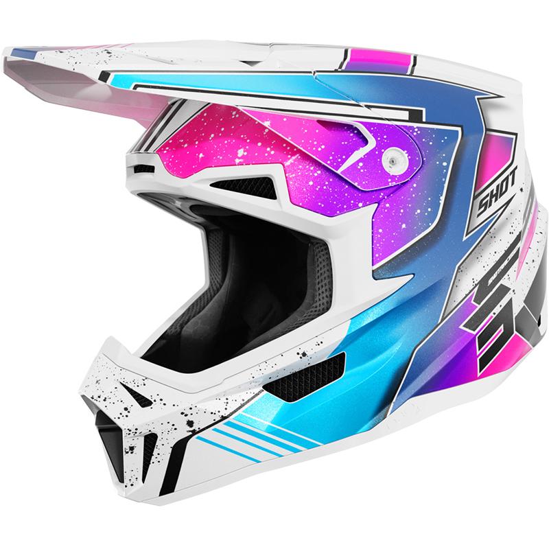 SHOT Casque cross LITE RACING