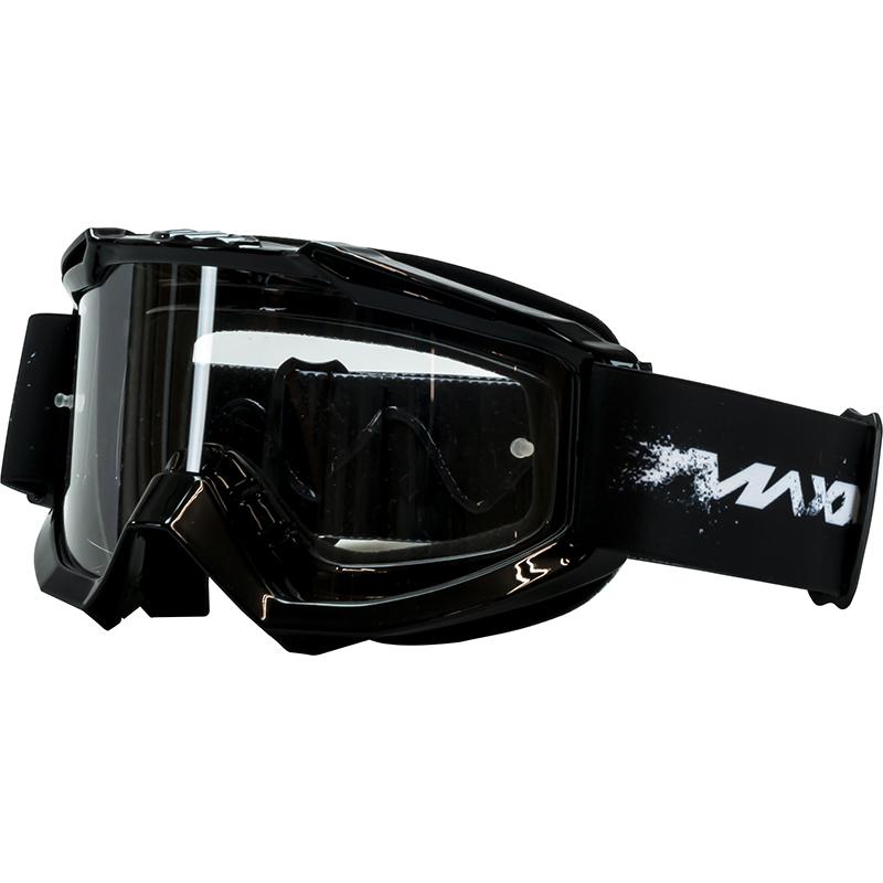 Masque cross Assault noir/blanc