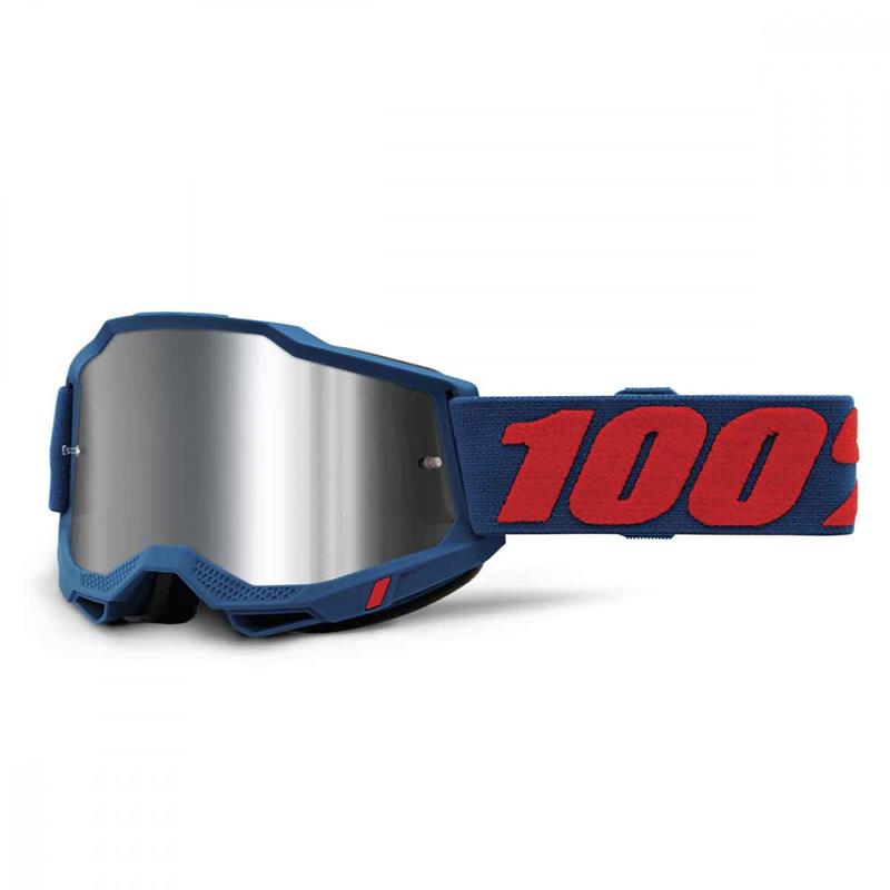 100% Masque cross ACCURI 2 ODEON bleu/rouge