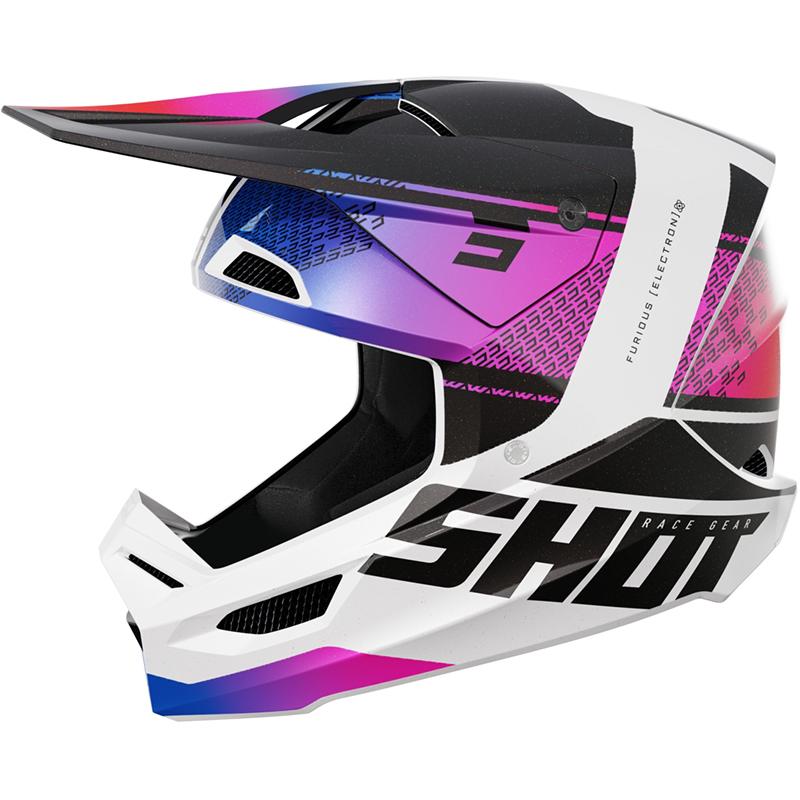 SHOT Casque cross FURIOUS ELECTRON