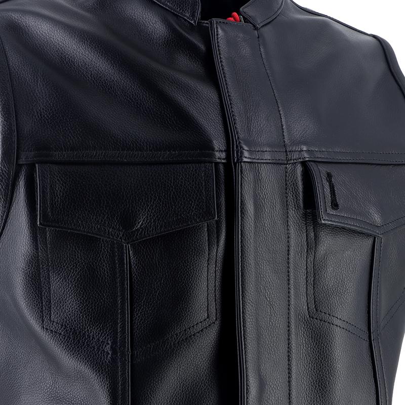 HELSTONS Gilet WEST Cuir 2