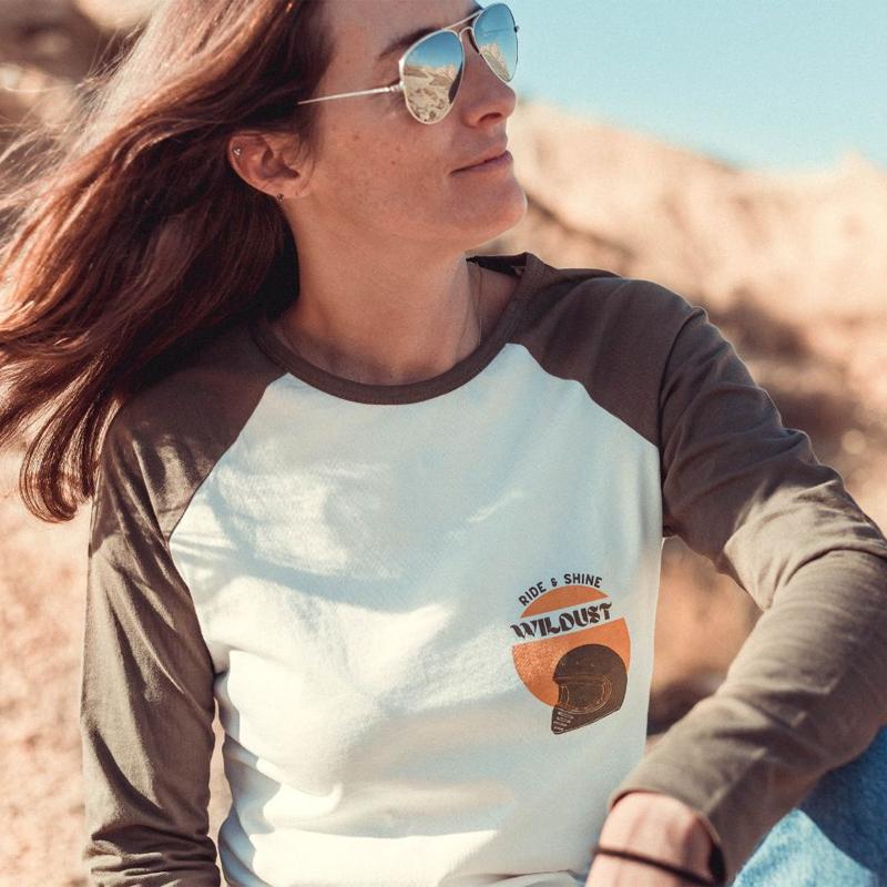 Tee-shirt BASEBALL TEE Ride & Shine