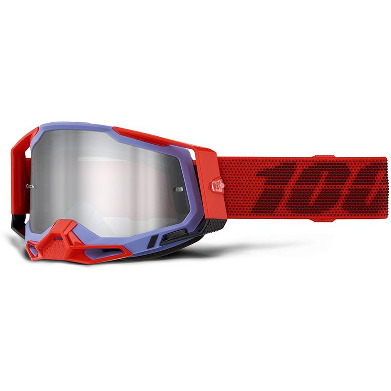 Masque cross RACECRAFT 2 CLEAT rouge/lavande
