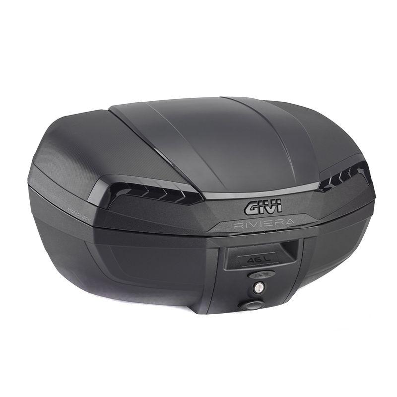 GIVI Top case E46 série limitée full noir TECH RIVIERA