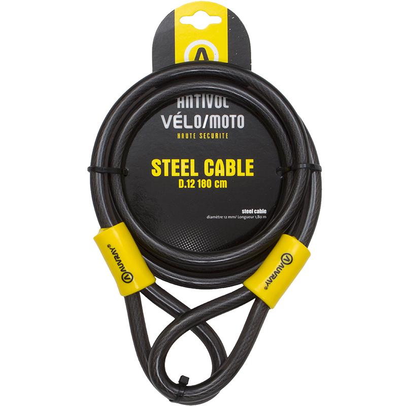 AUVRAY Câble antivol STEEL CABLE 2