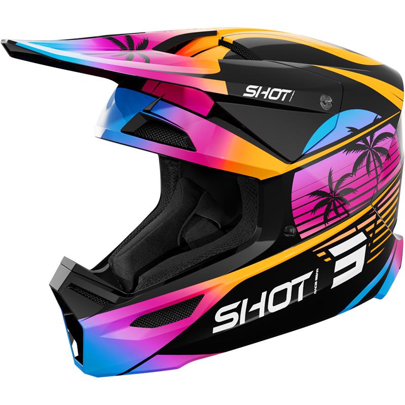 SHOT Casque cross FURIOUS MIAMI