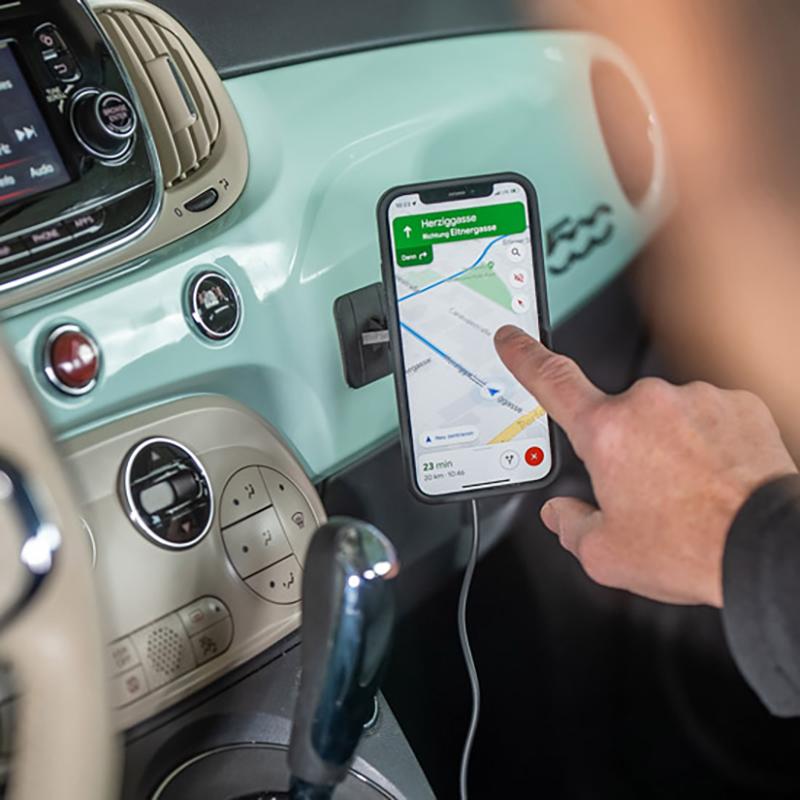 SPCONNECT Support adhésif avec chargeur PRO SPC+ 2