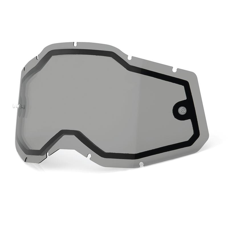 100% Ecran de masque Accuri2/Strata2/Racecraft2 double fumé