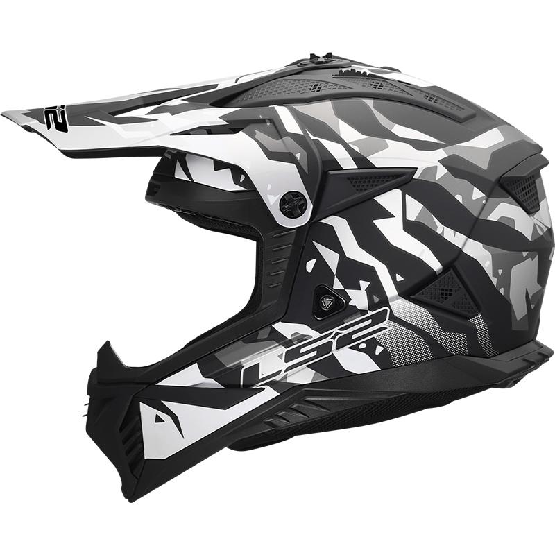 LS2 Casque cross MX708 FAST II GROTESK