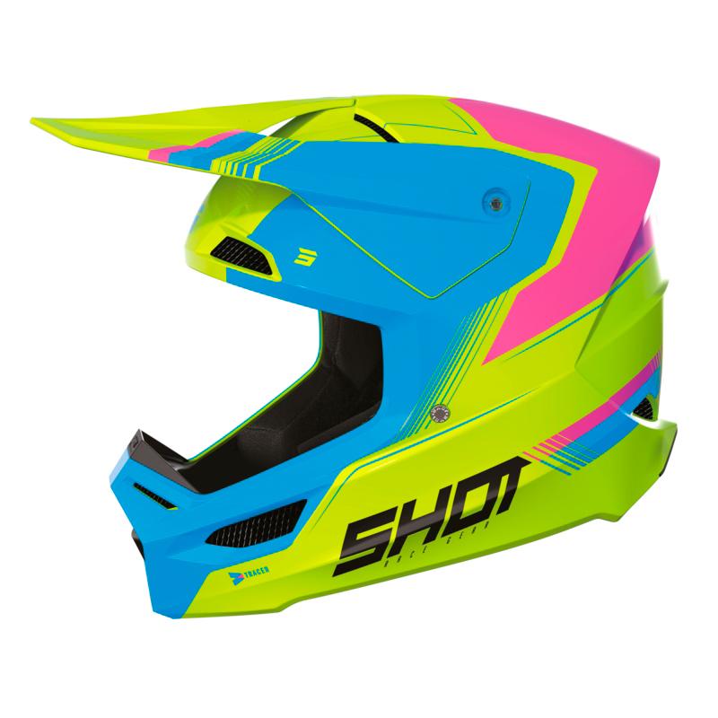 SHOT Casque cross FURIOUS TRACER KID