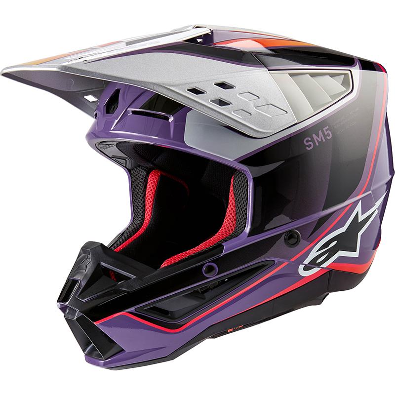 ALPINESTARS Casque cross S-M5 SAIL