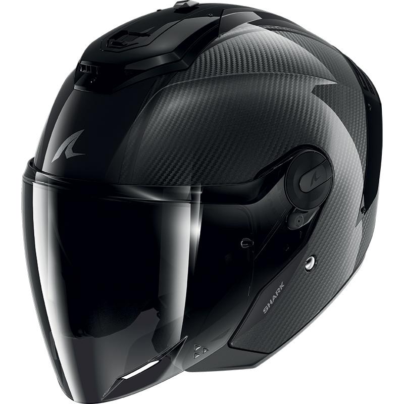 SHARK Casque RS JET CARBON BLANK
