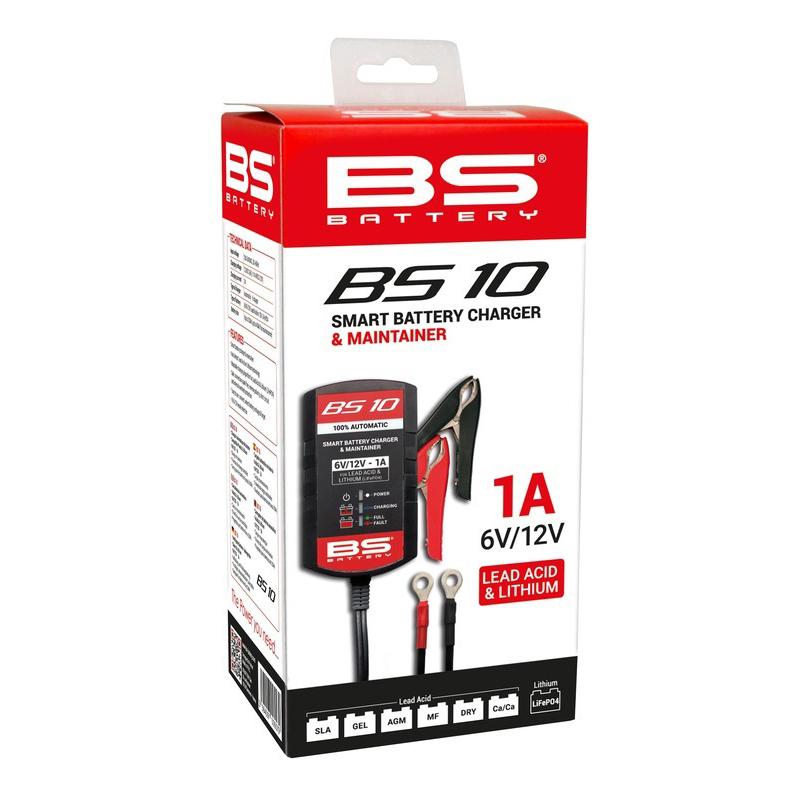 BSBATTERY Chargeur batterie BS10 - 6V/12V 1A