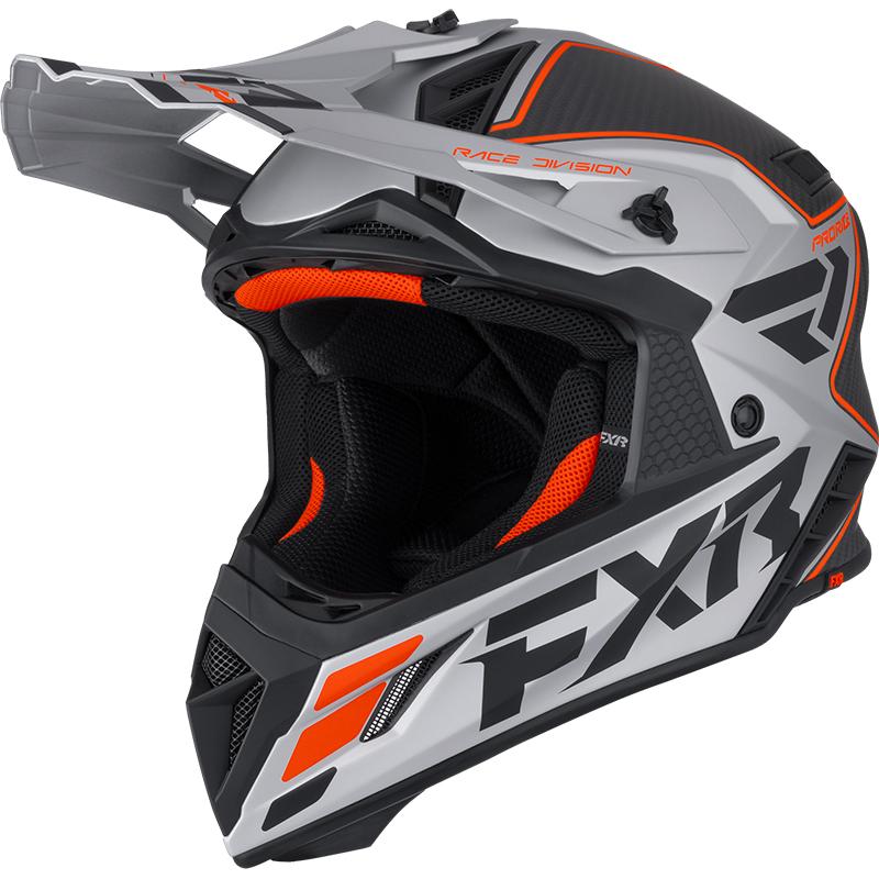 FXR Casque Cross Helium Carbon