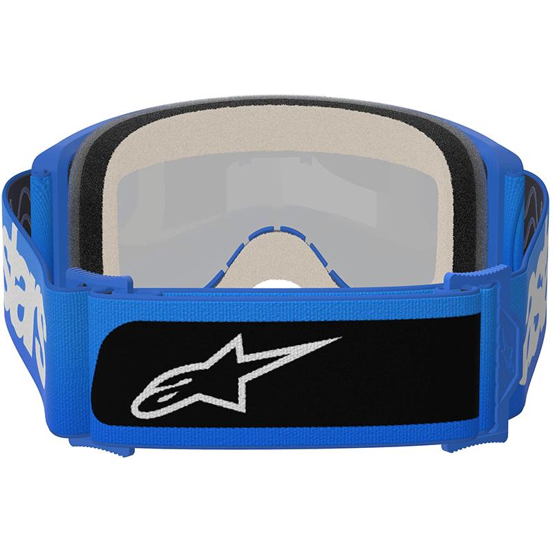 ALPINESTARS Masque cross VISION 5 BLAZE - BLEU/IRIDIUM BLEU 2
