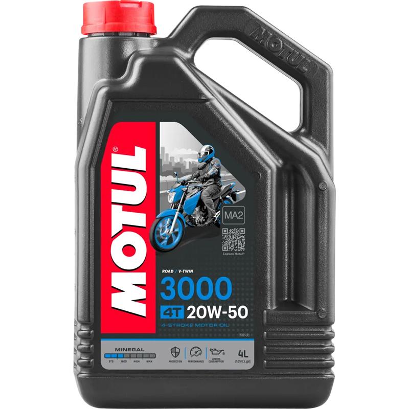 MOTUL Huile 4T 3000 20W50 4T 4L