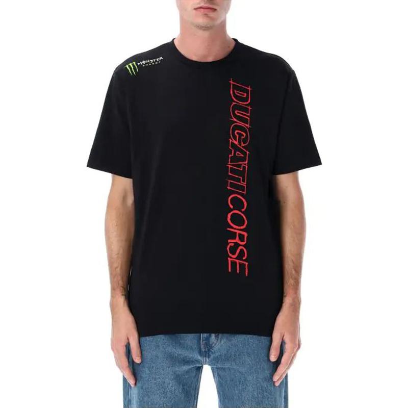 DUCATI Tee-shirt DUCATI DUAL MONSTER - VERTICAL LOGO
