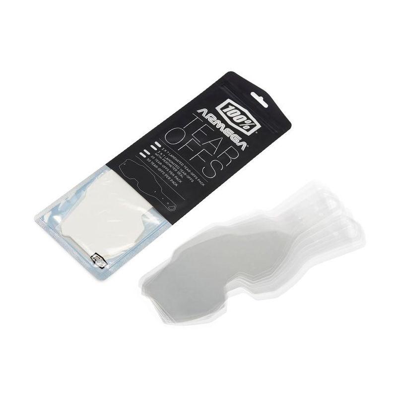 100% Tear off pour ARMEGA pack de 50 unités